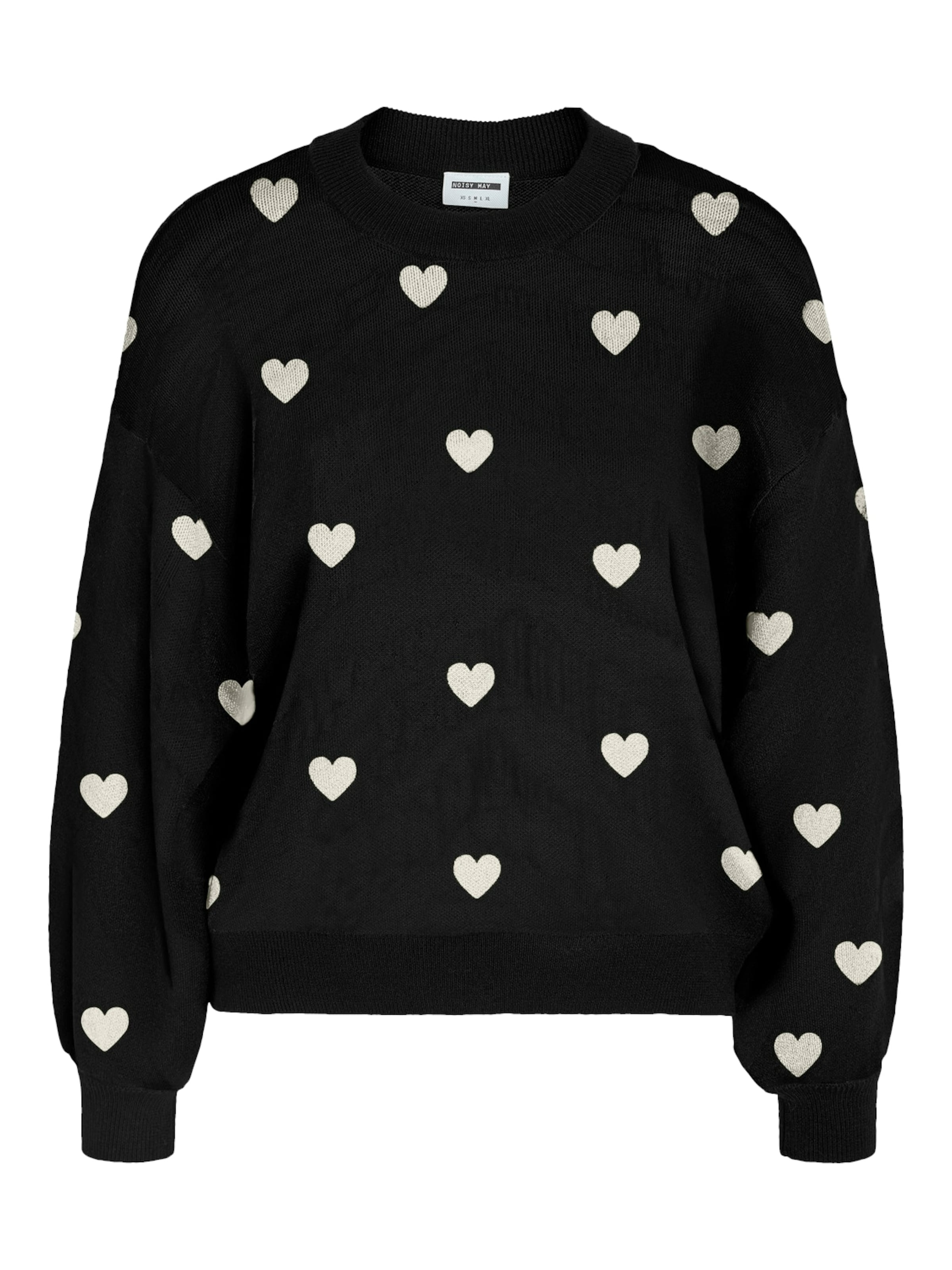 Noisy may Sweater 'NMCharlott' in Black: front