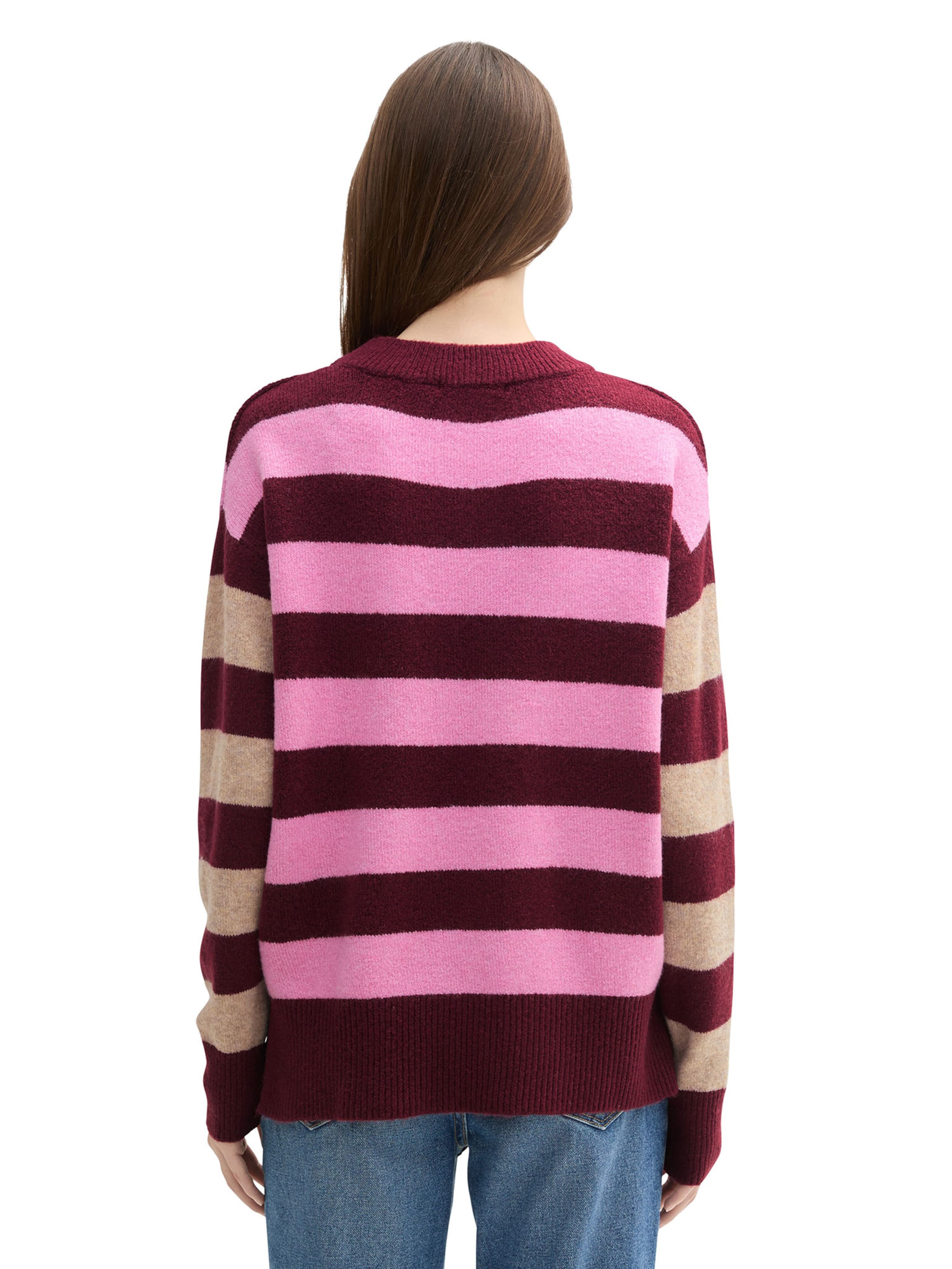 TOM TAILOR DENIM Trui in Rood