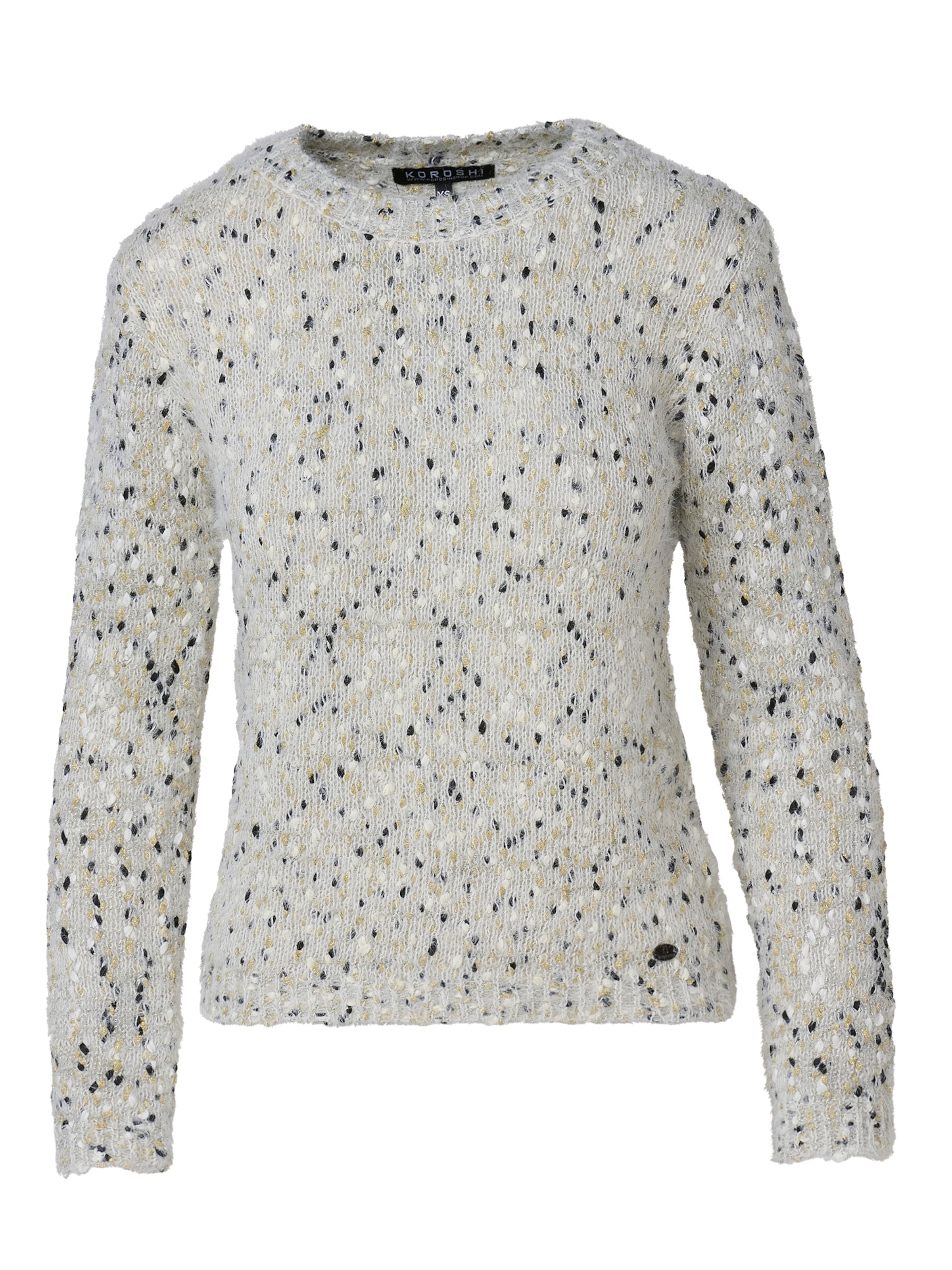 KOROSHI Sveter - Biela: predná strana