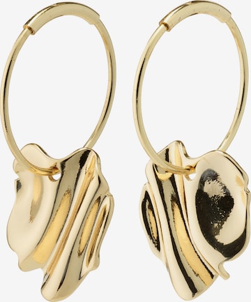 Boucles d'oreilles 'Em' Pilgrim en or : devant