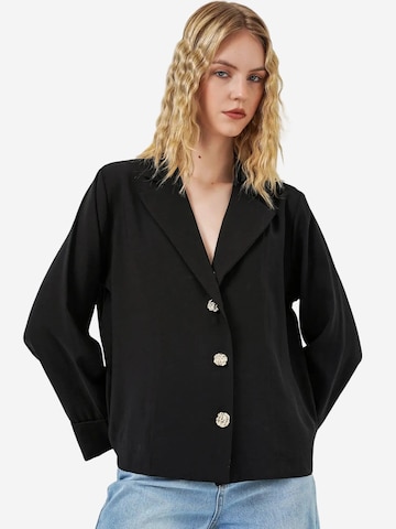 Blazer Bigdart en noir : devant
