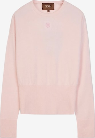 GOBI Cashmere Sweater in Orange: front