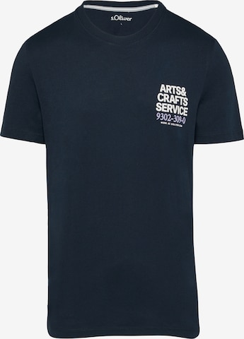 s.Oliver T-Shirt in Blau: Vorderseite