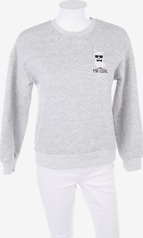 FB Sister Sweatshirt & Zip-Up Hoodie in XS in Grey: front