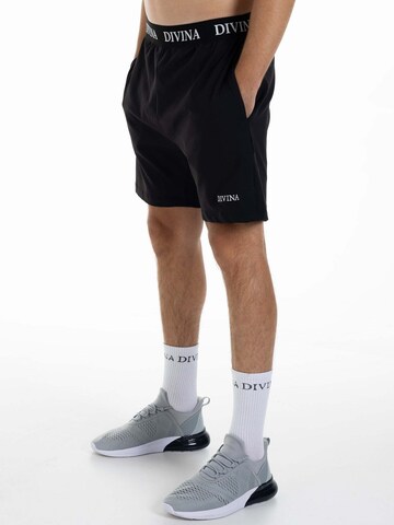 Divina Loosefit Sportshorts 'Ultra' in Schwarz