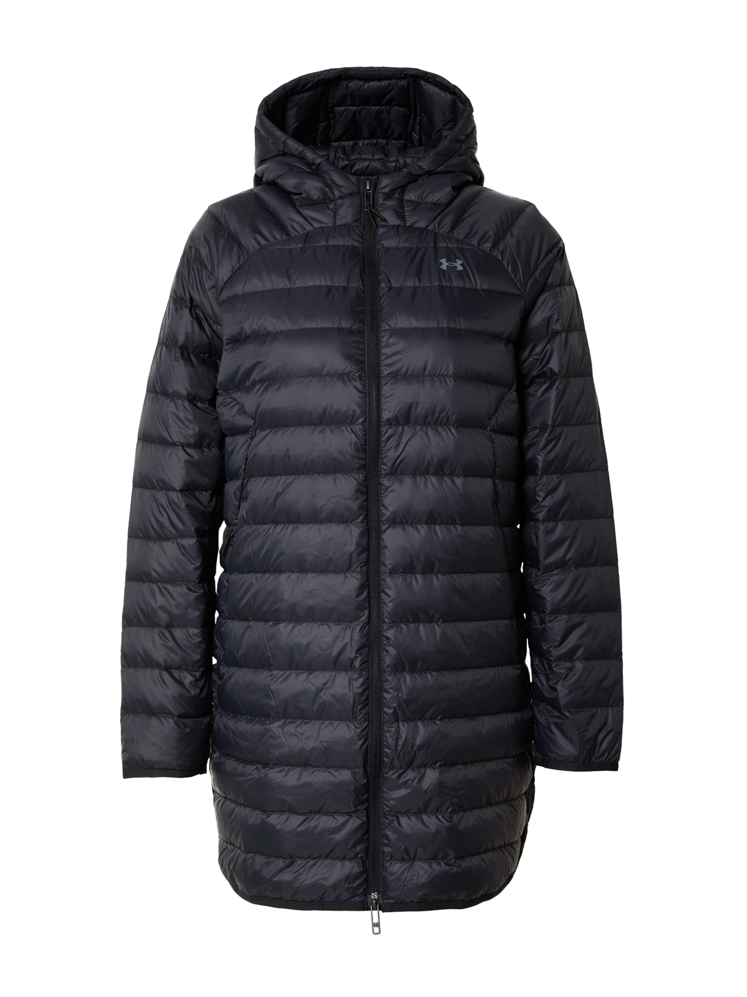 UNDER ARMOUR Sportjacke in Schwarz: Vorderseite