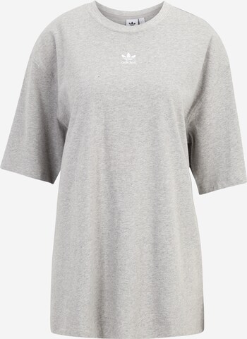 ADIDAS ORIGINALS Oversized shirt 'Essentials' in Grey: front