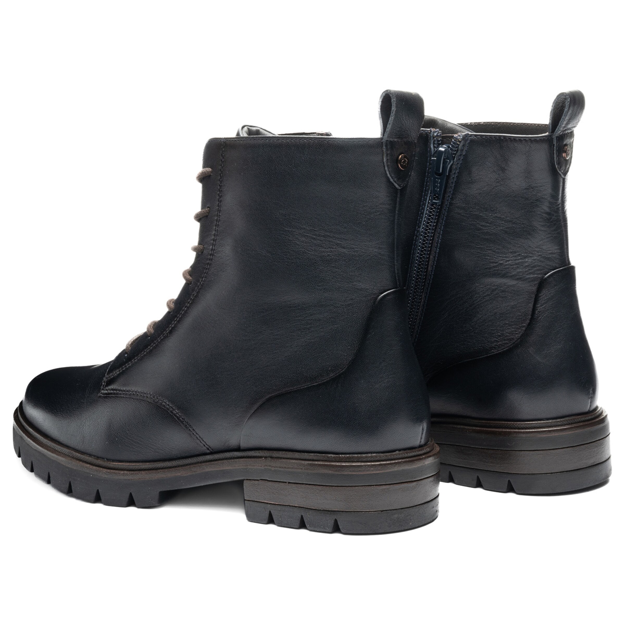 ARA Lace-Up Ankle Boots in Black