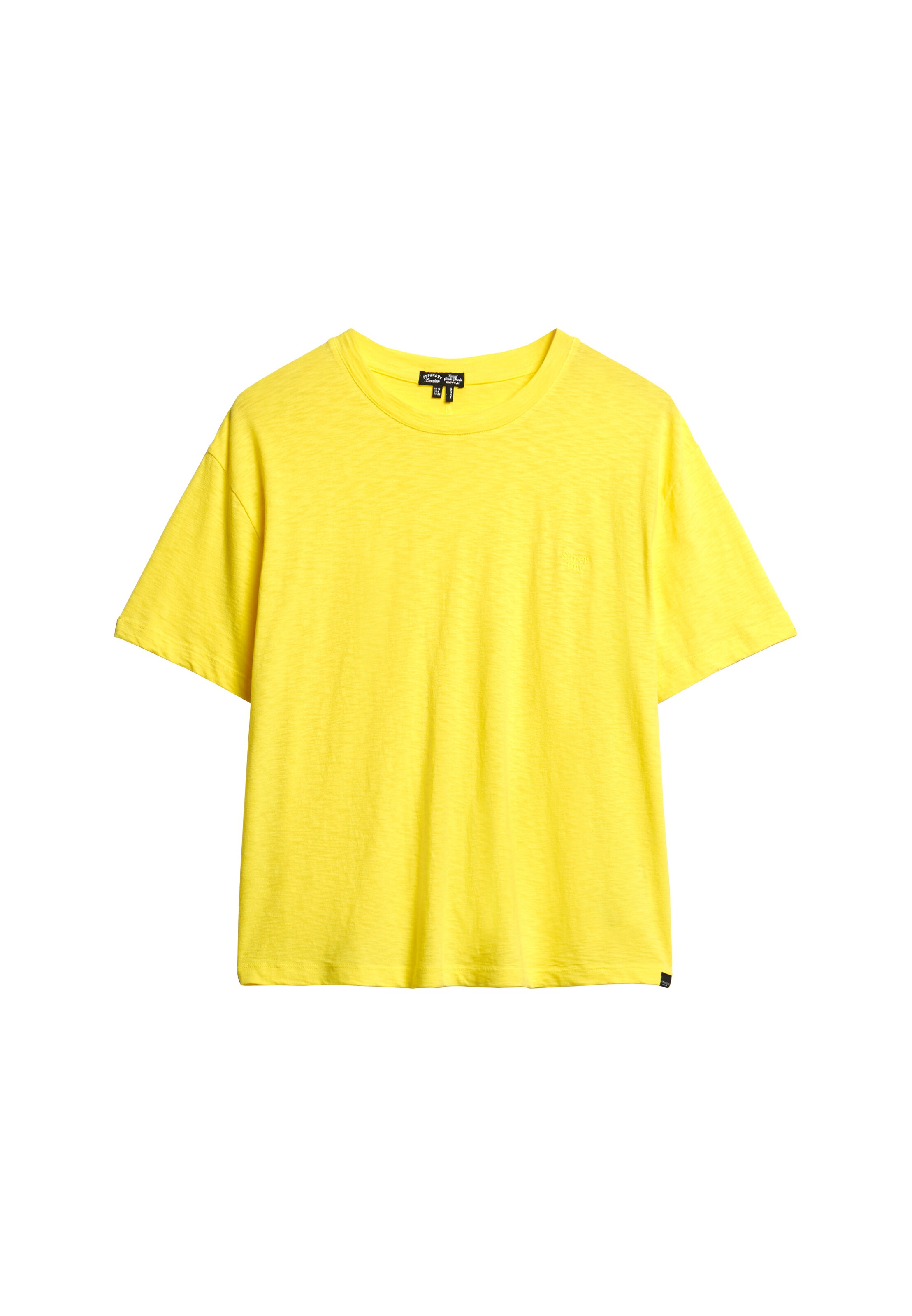 T-shirt Superdry & Co en jaune : devant