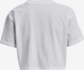 T-shirt fonctionnel UNDER ARMOUR en blanc