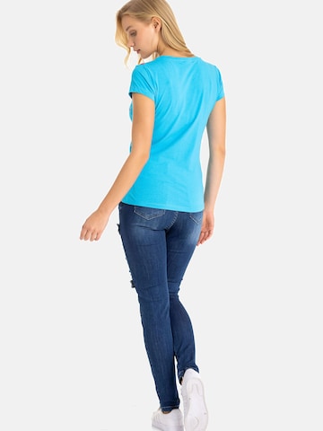 T-shirt 'WT341' CIPO & BAXX en bleu