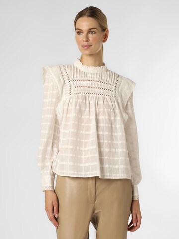 Ipuri Bluse in Beige: predná strana