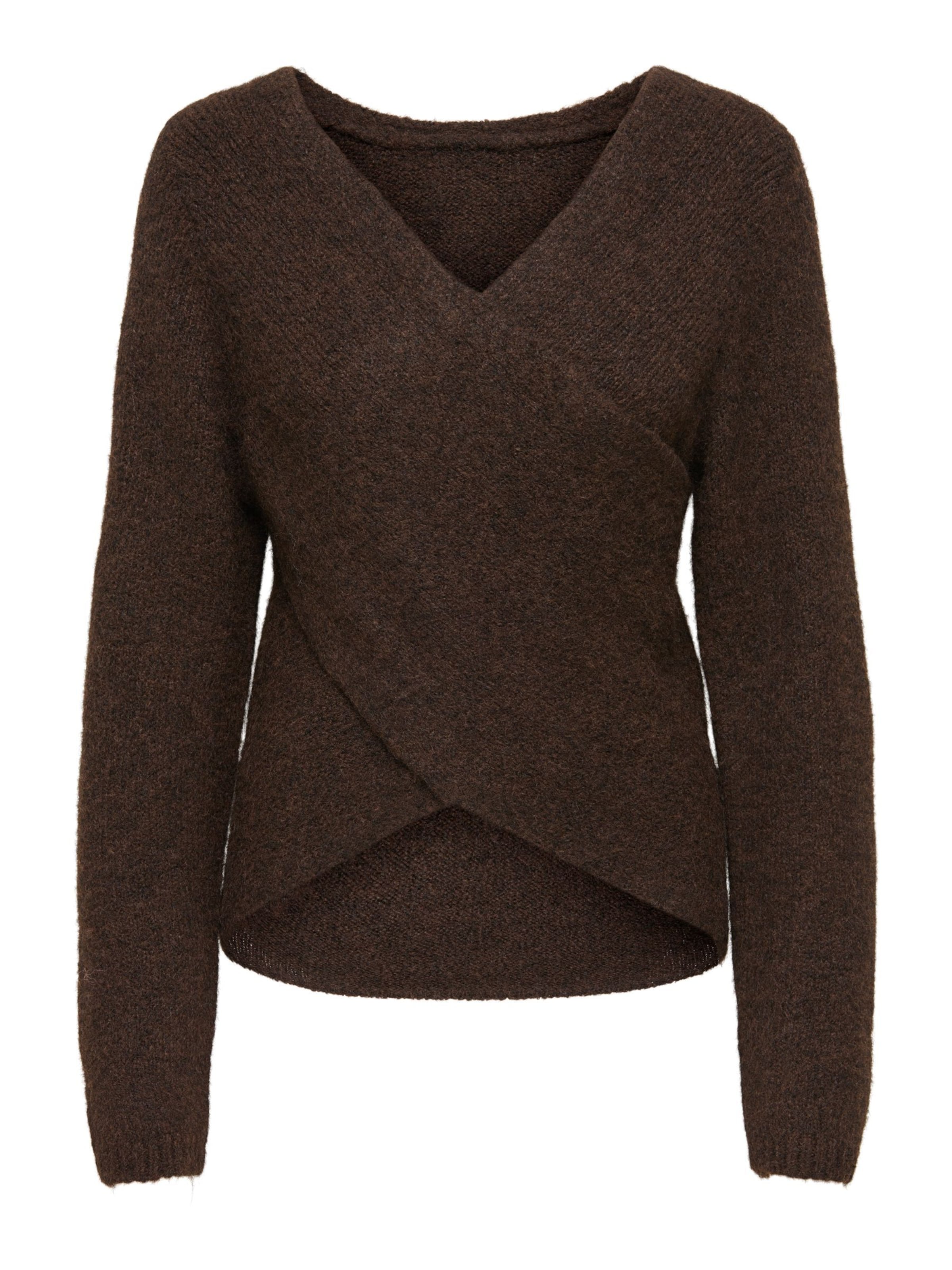 ONLY - Jersey en marrón: frente