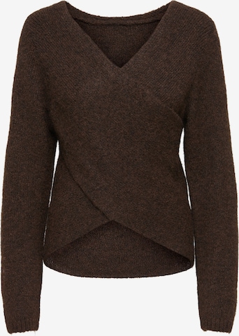 ONLY Sweater in Brown: front