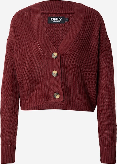 ONLY Neuletakki 'ONLCarol' värissä tummanpunainen, Tuotenäkymä