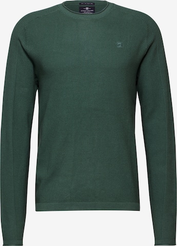 Street One MEN Sweater in Green: front