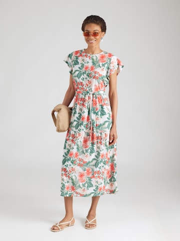 Robe 'VISUN' VILA en blanc : devant