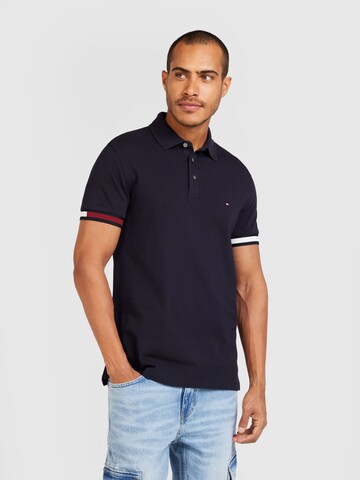 TOMMY HILFIGER Poloshirt in Blau: predná strana