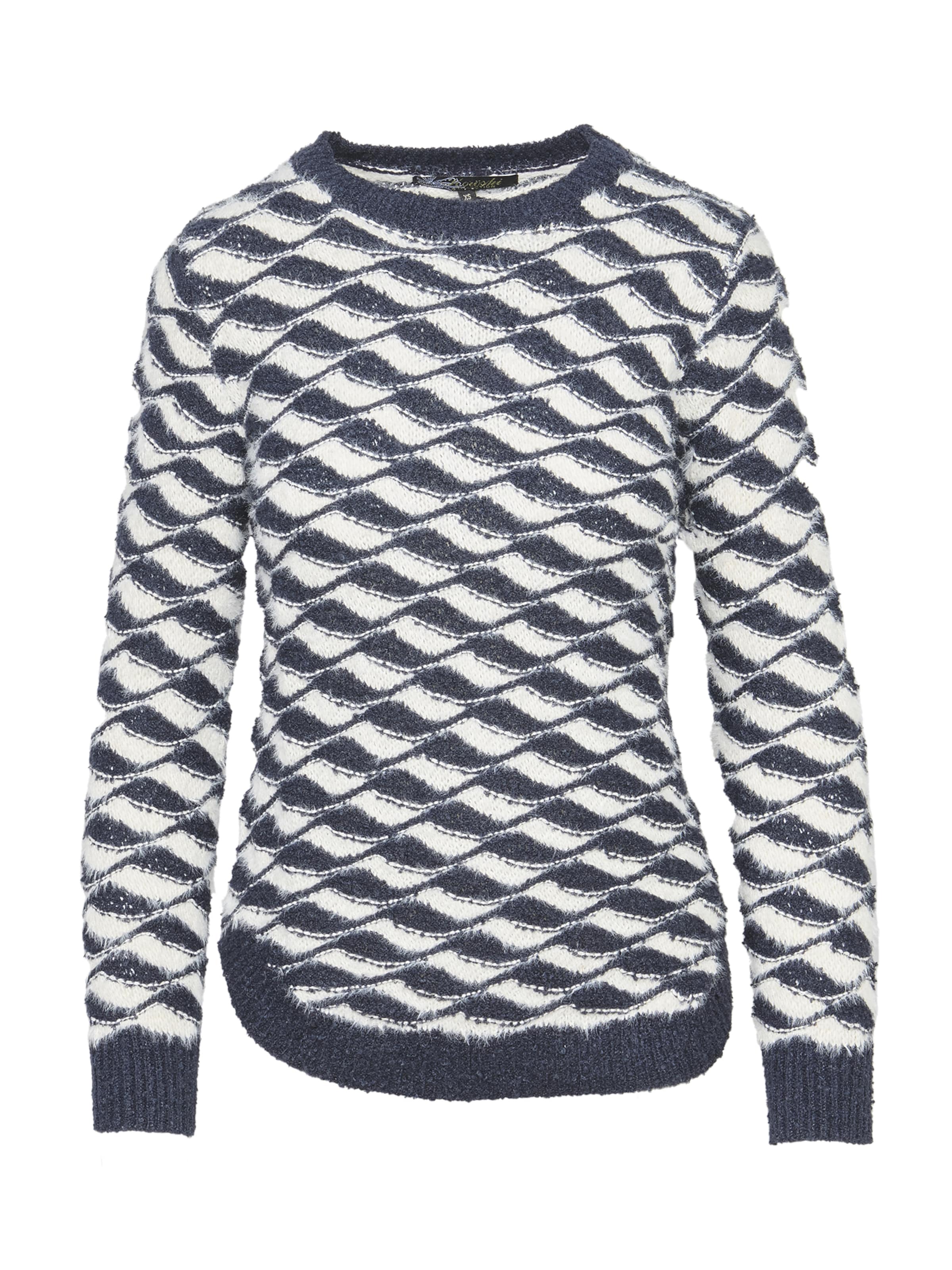 KOROSHI Sweater in Navy / White, Item view