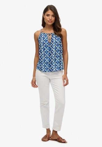 Superdry Top in Blauw