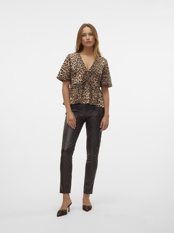 Skinny Leggings 'CIFF' VERO MODA en marron