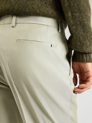 Regular Pantaloni cu dungă 'H-Genius-252' de la BOSS pe verde