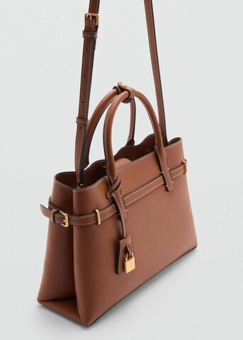 MANGO Handbag 'Harvey' in Brown