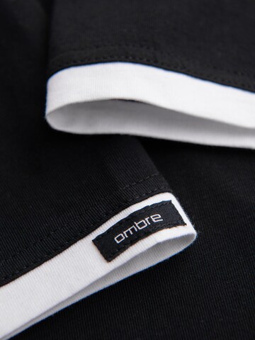 T-Shirt Ombre en noir