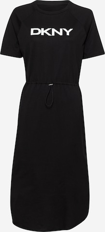 Rochie de la DKNY pe negru: față