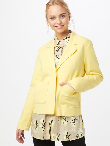 Blazer TOM TAILOR en jaune : devant