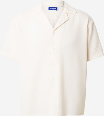 JACK & JONES Рубашка 'JORHYERES' в Белый: спереди