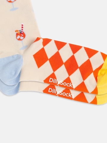 DillySocks Sokken 'Summer Snacks' in Gemengde kleuren