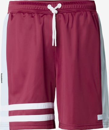 Loosefit Pantaloni 'DMWU' di Unfair Athletics in rosso: frontale