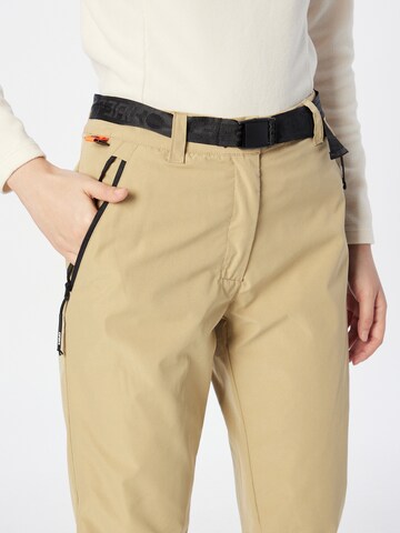 Regular Pantalon outdoor 'MARINETTE' ICEPEAK en beige