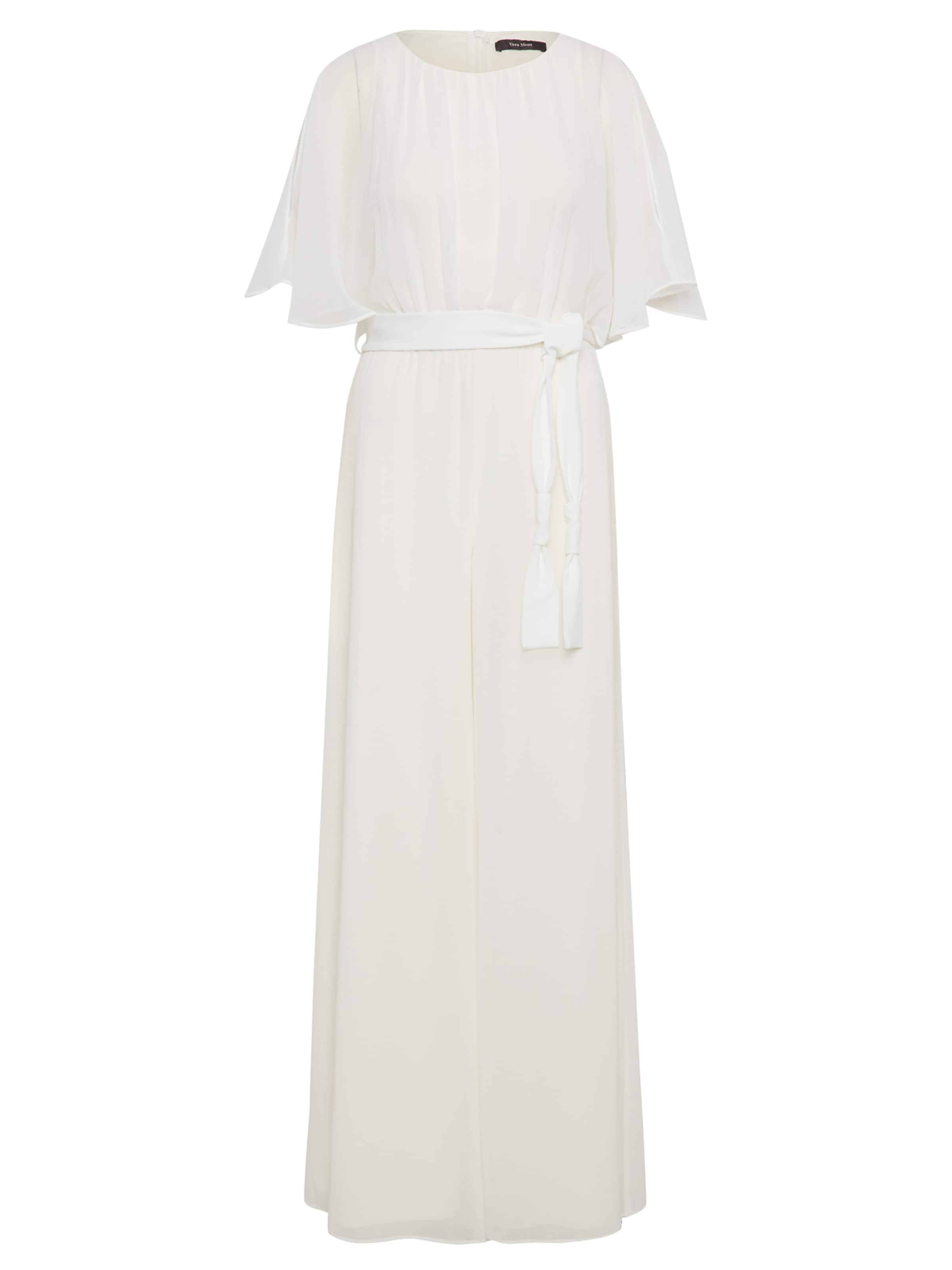 Combinaison Vera Mont en blanc : devant