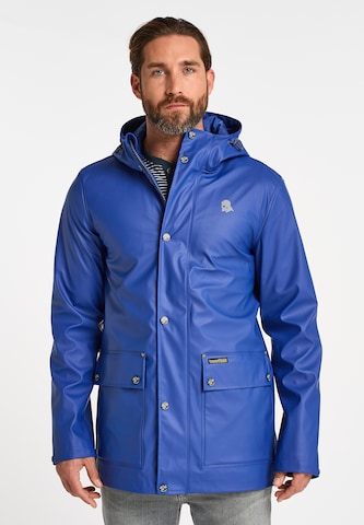 Veste fonctionnelle Schmuddelwedda en bleu : devant