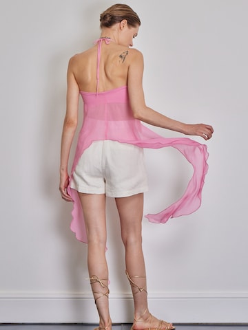 regular Pantaloni con pieghe 'Mia' di Anse Victorin in beige
