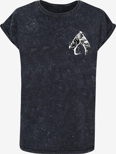 Maglietta 'Aquaman - Pocket' ABSOLUTE CULT di colore nero / offwhite, Visualizzazione prodotti