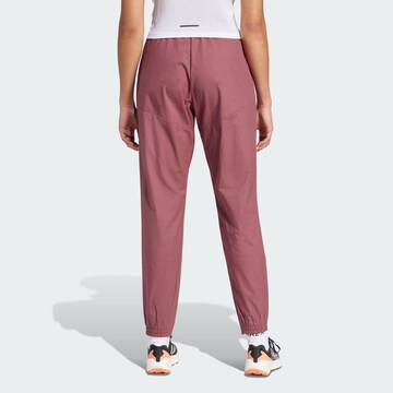 ADIDAS TERREX Regular Outdoorbroek 'Xploric' in Rood