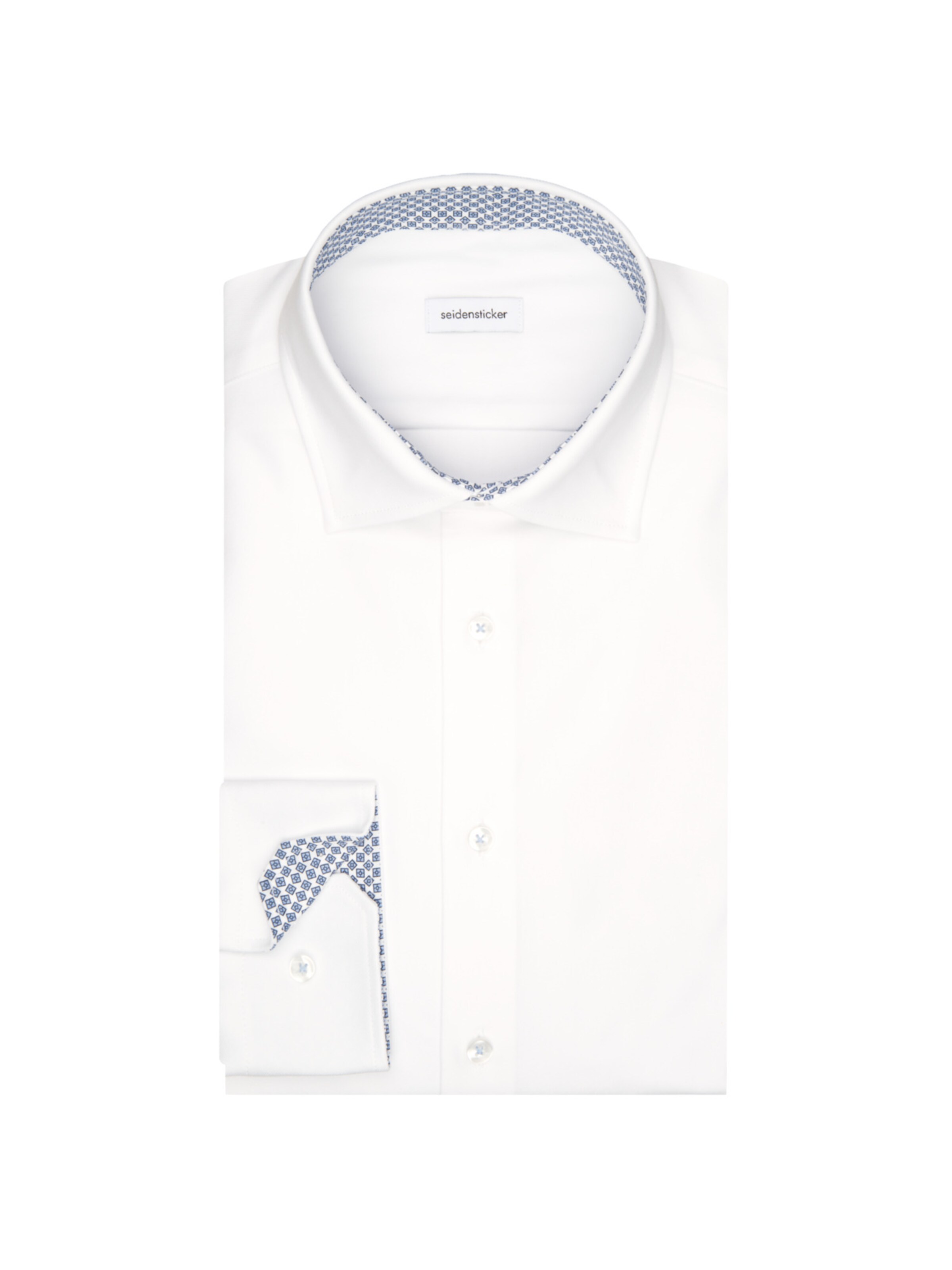 Coupe slim Chemise business SEIDENSTICKER en blanc