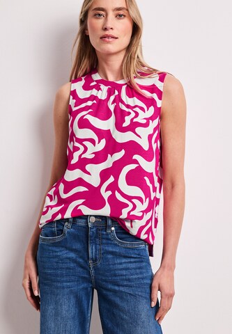 STREET ONE Blouse in Pink: front