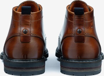 VANLIER Lace-Up Boots 'Dino' in Brown