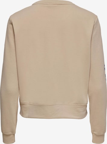ONLY PLAY Athletic Sweatshirt 'Jelly' in Beige