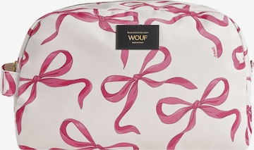 Trousses de toilette Wouf en blanc : devant