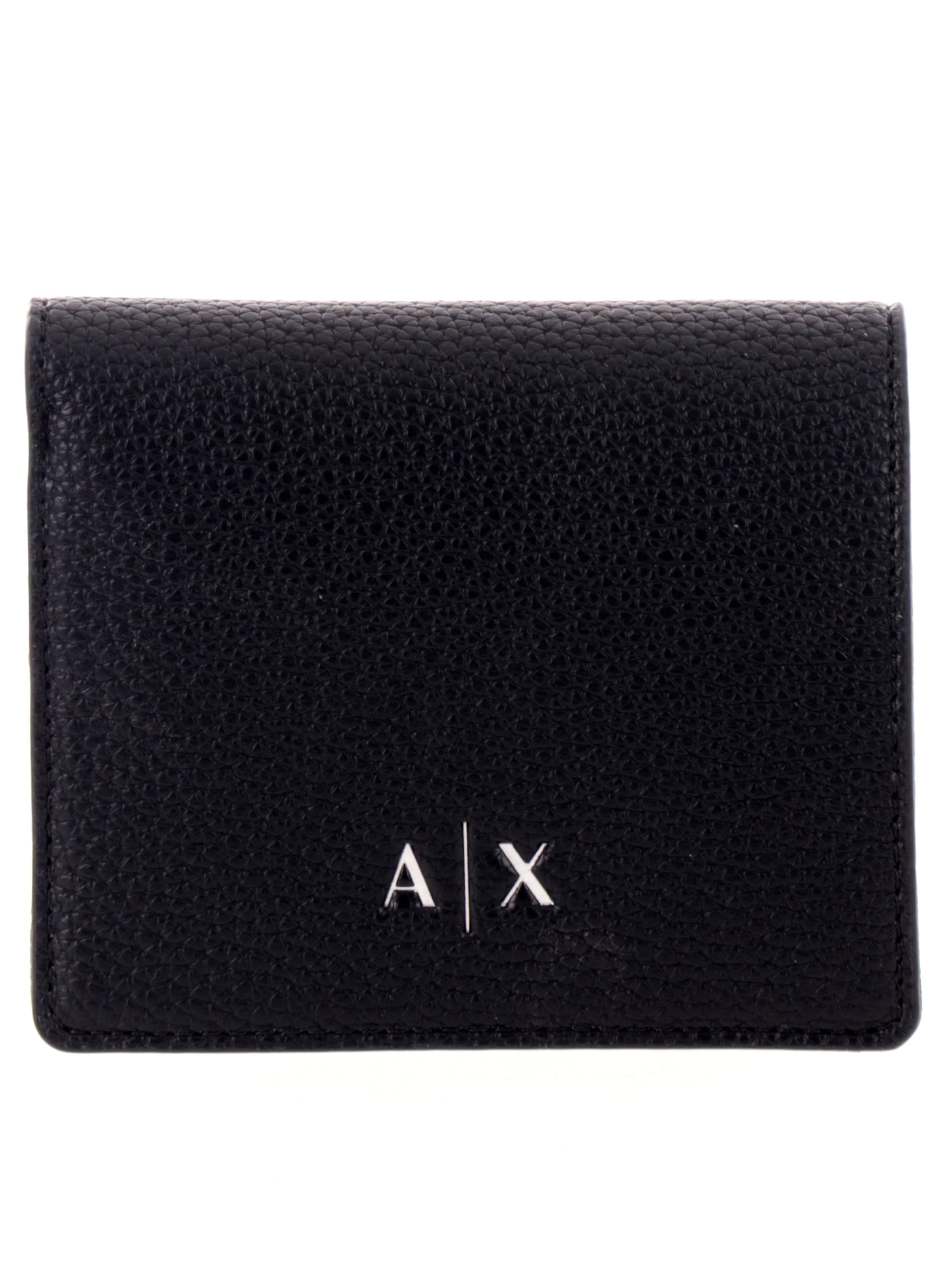 ARMANI EXCHANGE - Cartera en negro: frente