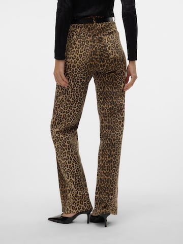 VERO MODA Wide leg Τζιν 'Tessa' σε καφέ