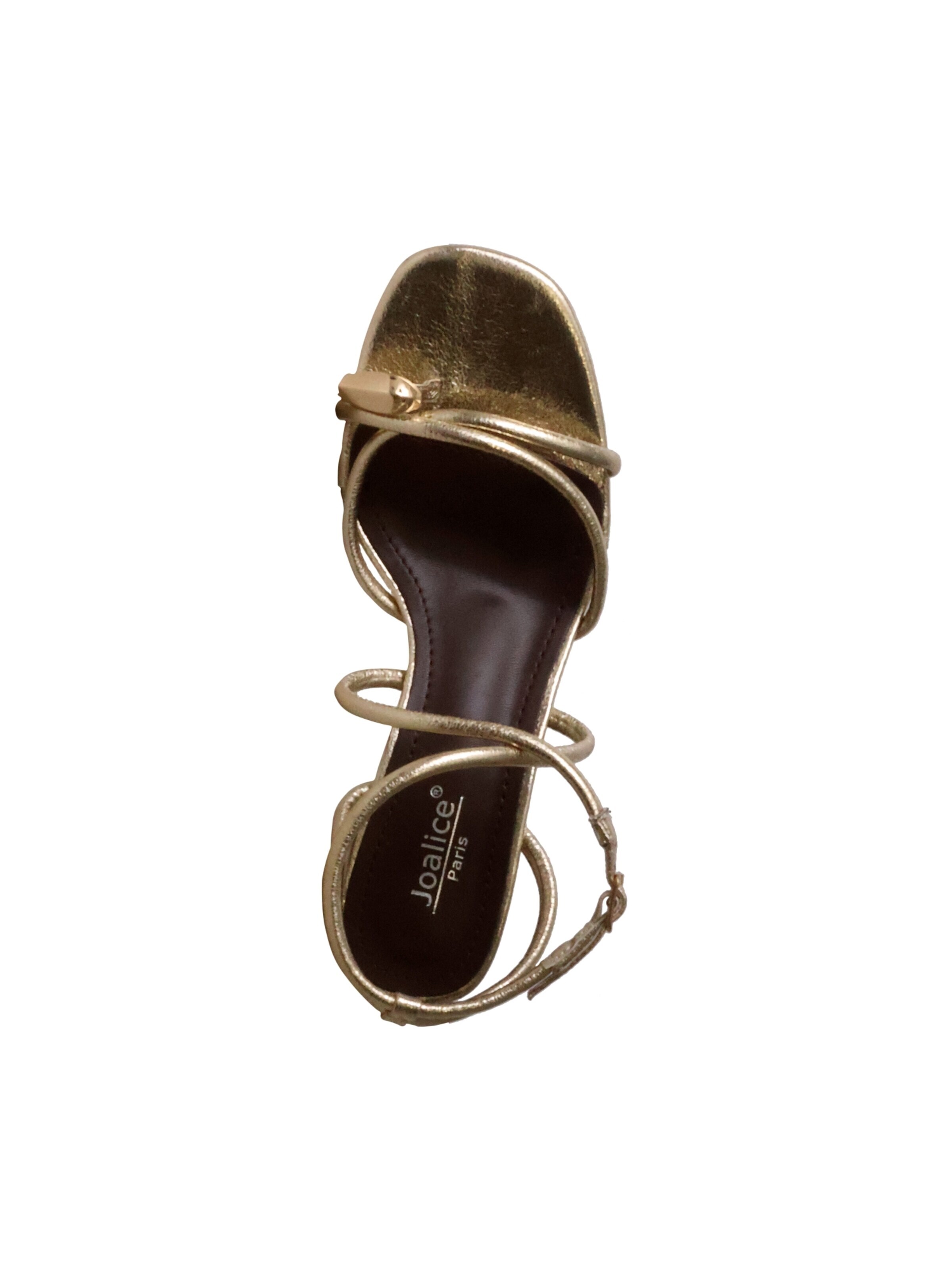 Super Mode Sandały 'Joalice-Sandalen mit Absatz' w kolorze złoty