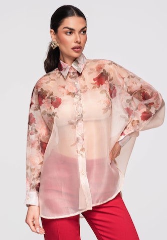 Ombre Blouse 'SH-E0028' in Beige