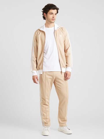 ADIDAS ORIGINALS Sweatjacke 'Adicolor Classics Beckenbauer' in Beige