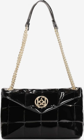 Kazar Shoulder Bag in Black: front